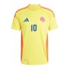 Camiseta de fútbol Colombia James Rodriguez 10 Primera Equipación 2024 - Hombre